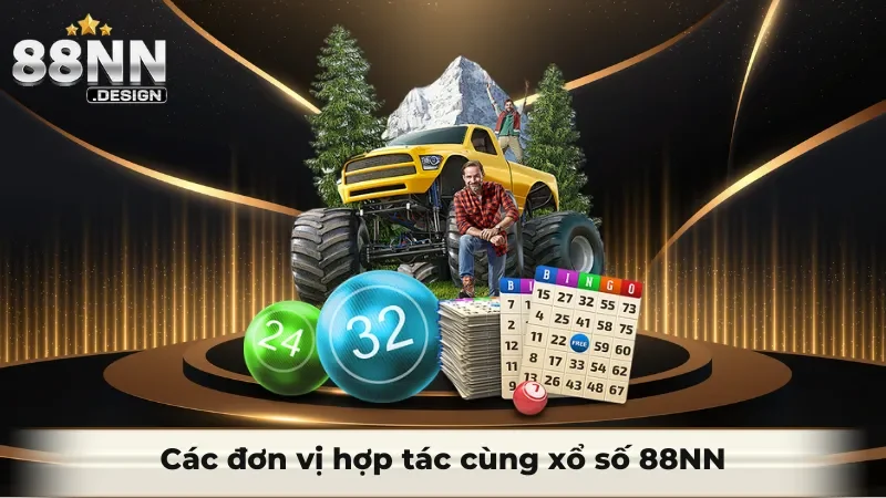 Các đơn vị hợp tác cùng xổ số 88NN