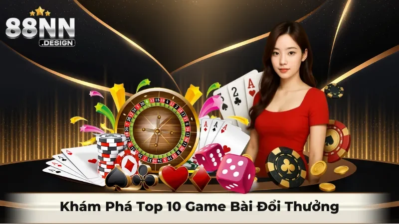Khám phá top 10 game bài đổi thưởng
